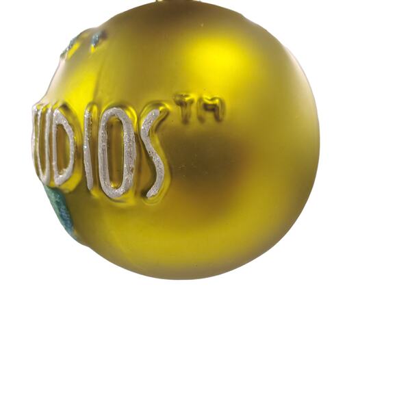 Universal Studios Glass Ornament Gold 2019 Theme Park Ornaments - Picture 4 of 8